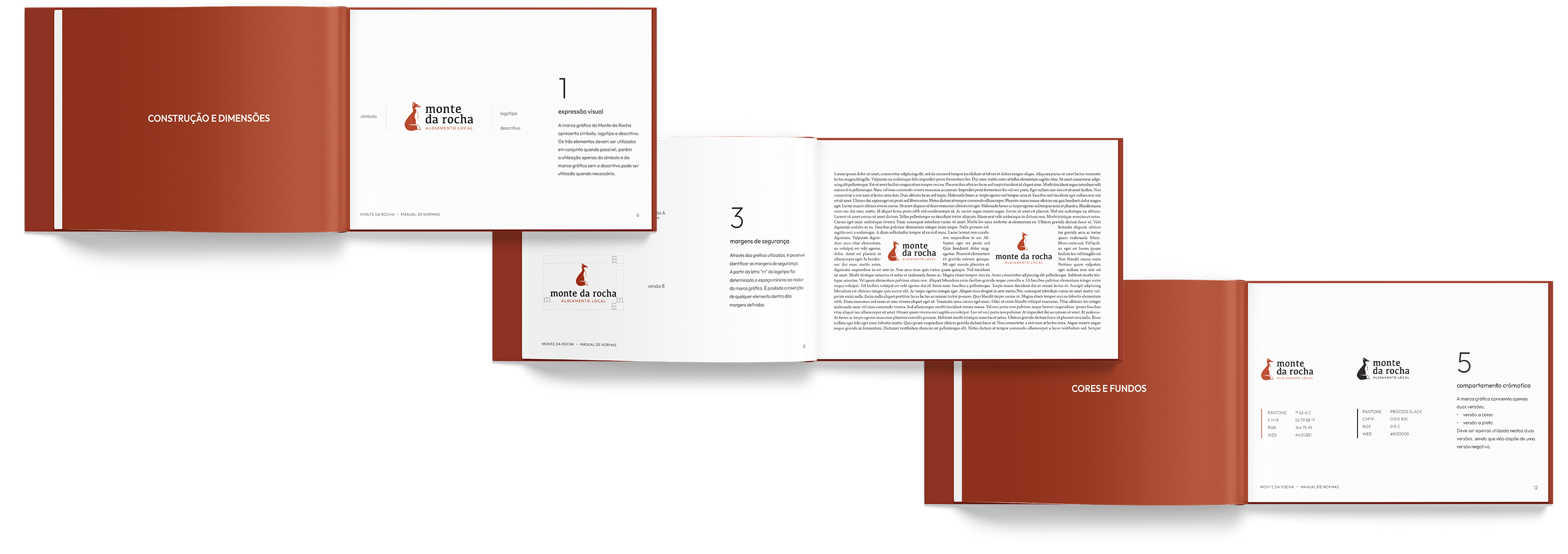 Monte da Rocha project brand application